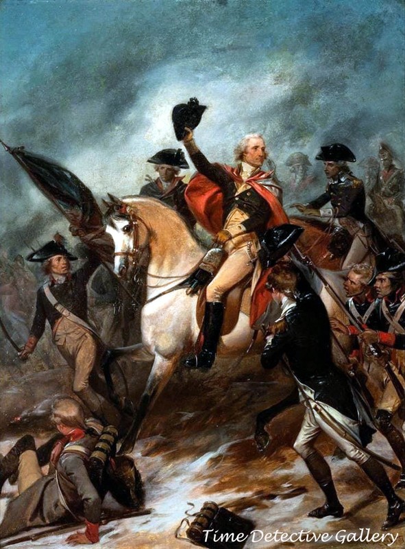«George Washington at Princeton» by Alonzo Chappel – Revolutionary War Art
