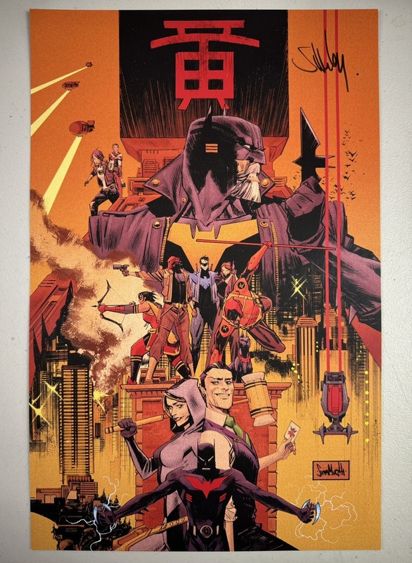 Batman Beyond The White Knight 11×17 Art Print A Signed Sean Murphy