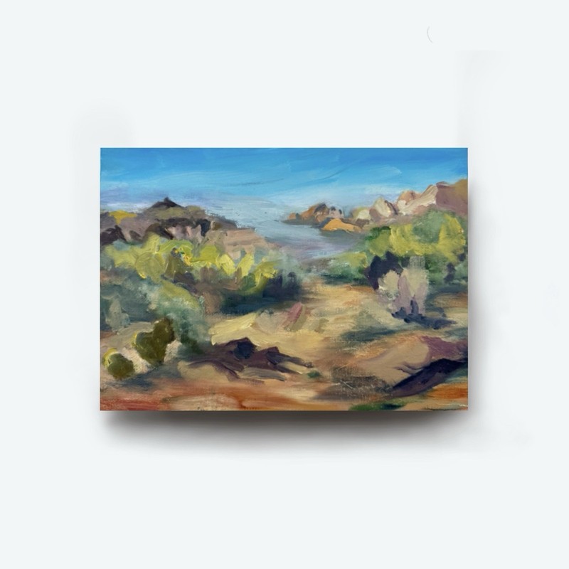 Ltd Edition ACEO Art Print /8 Sedona Southwestern Desert Landscape