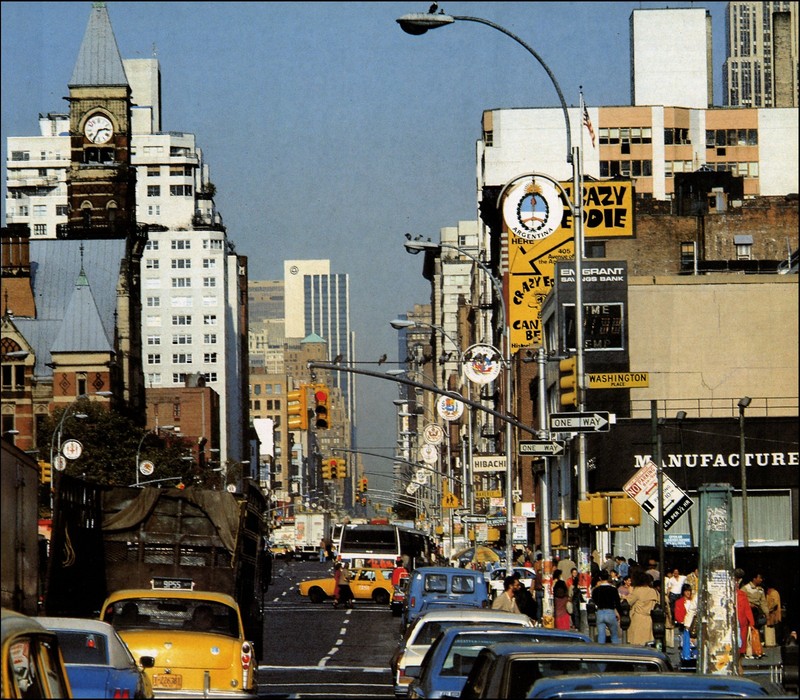 1983 Vintage Print Sixth Avenue of the Americas Street New York City NYC