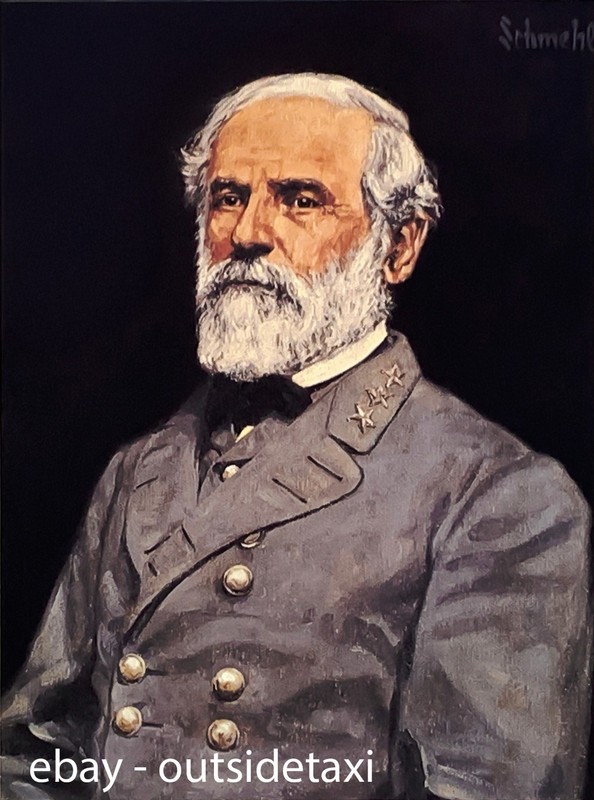 Bradley Schmehl General Robert E Lee 9″ x 12″ Art Print Civil War