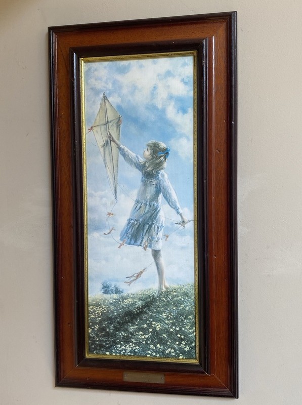 Reproduction Art Print Stephen Selby Ribbons By Roderick Lovesay Lrg Vintage Art