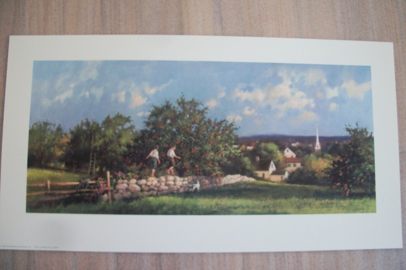 Paul Landry Limited Ed. Print «Apple Orchard» – Artist’s Proof #AP35/50 – GWS