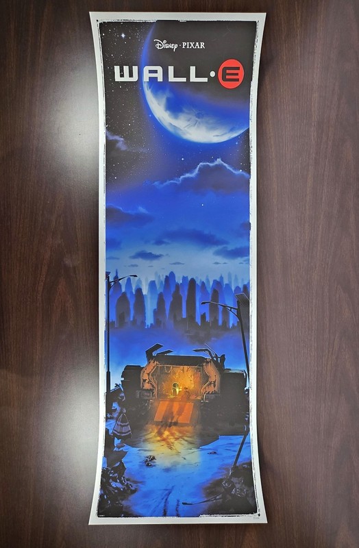 Ben Harman WALL-E Night Numbered /150 Art Print gallery