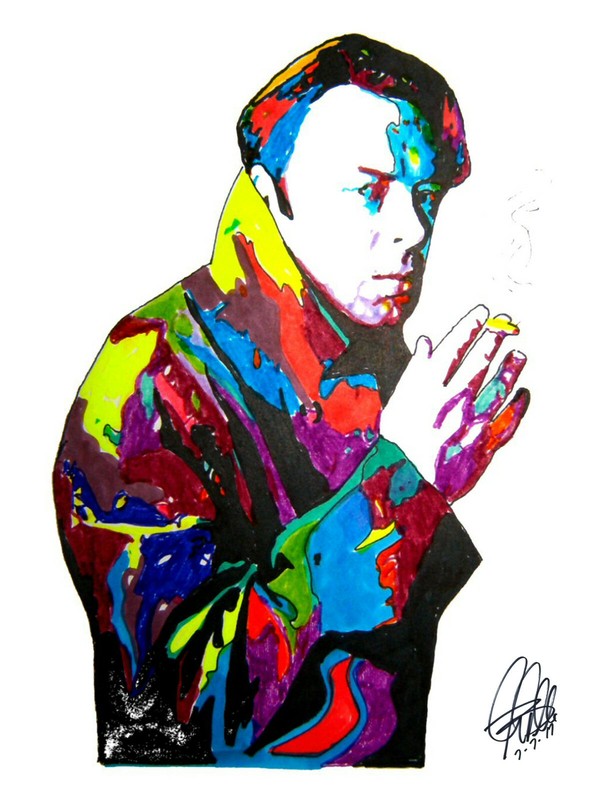 Christopher Hitchens Writer Journalist Vanity Fair Poster Print 18x24 gallery