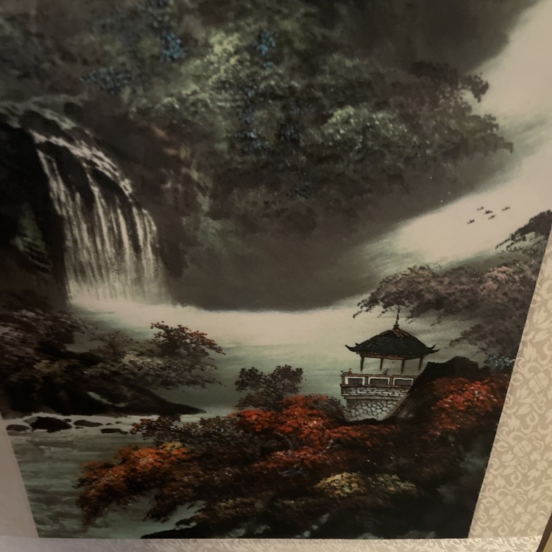 Grace Art® Asian Wall Scroll-36" long x 12" wide gallery