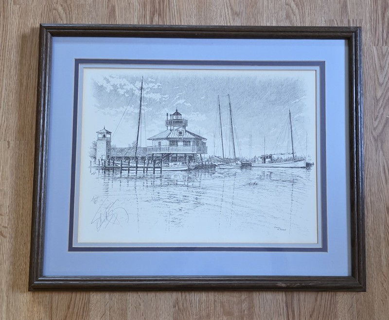 Edmund S. Spinney (1949-2011) Signed Limited Edition Print: Evening, St Michaels