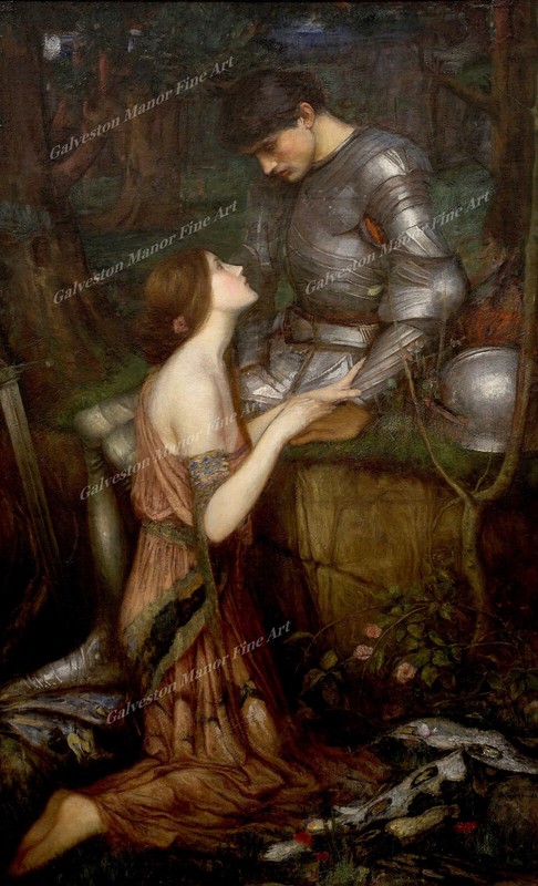 Lamia by Waterhouse Giclee Art Print Paper or Canvas