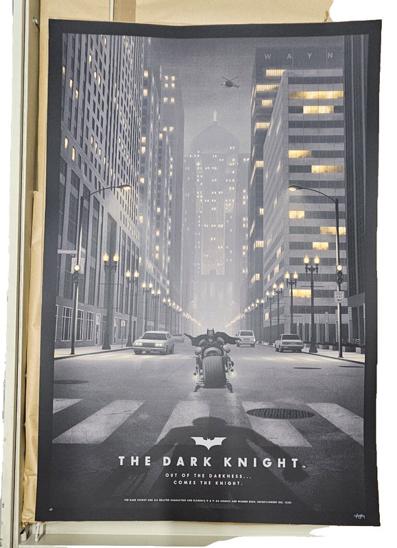 The dark knight by Nicholas Moegly – Variant – Sold Out Not Mondo – WYSIWYG