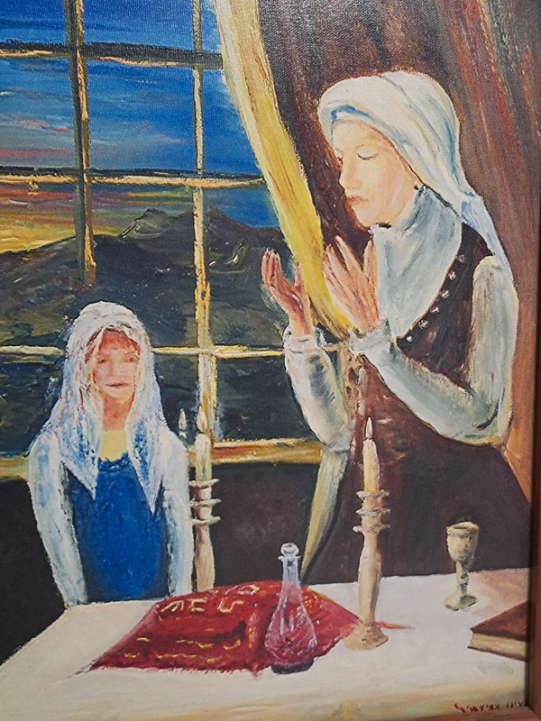 Picture Of Shabat/shabbat/shabbos Candles By Sion Abizmil, Limited Edition gallery