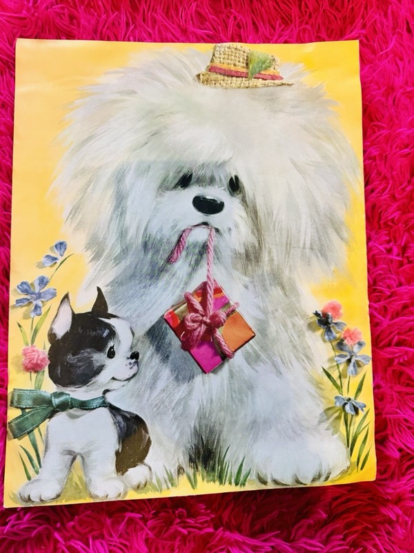 4 VTG Kitschy Pet Prints 11x14” Each Unframed Cute Puppies, Kittens & Flowers 🌺 gallery