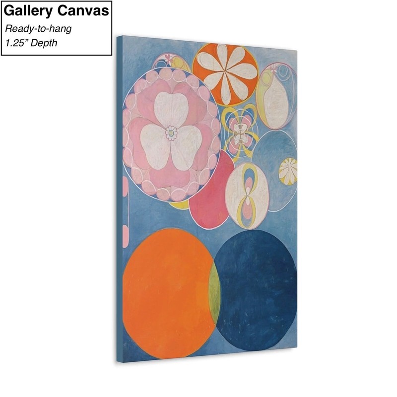 Hilma af Klint The Ten Largest Canvas/Poster Wall Art – Abstract Painting Print