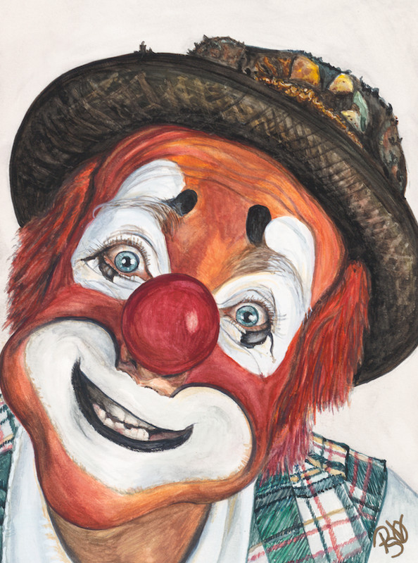 Limited Edition Giclee Print Watercolor #14 Jonathan Mitch Freddes 16 x 20 paper