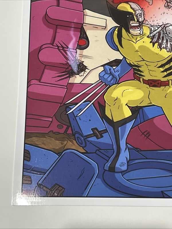 Wolverine X-Men Art Print by GCP Comics 8 1/2 X 11 High Quality Epson gallery