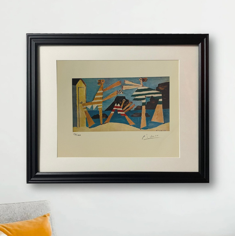 Pablo Picasso Hand-Signed Original Print With COA and +$3,500 USD Appraisal