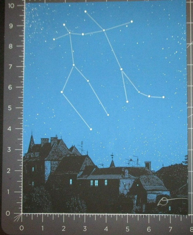 DAN MCCARTHY art print poster Mystery Print cut silkscreen trim 29
