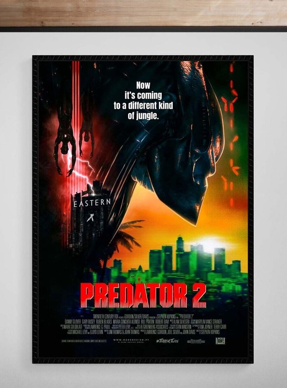 Predator 2 1990 Poster Giclée Fine Art Heavyweight Print
