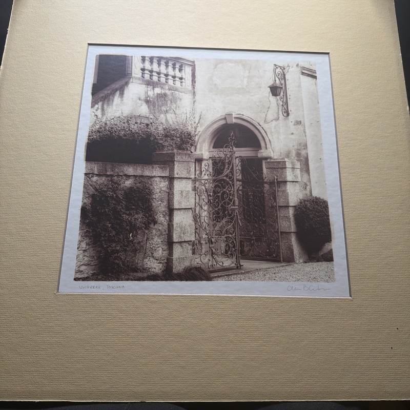 Alan Blaustein “Volterra , Toscana” Vintage Photo Print Signed gallery