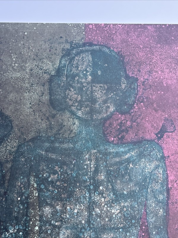 Rufino Tamayo Lithograph Man Men Mexico Expressionist 1970’s Famous Signed Rare gallery