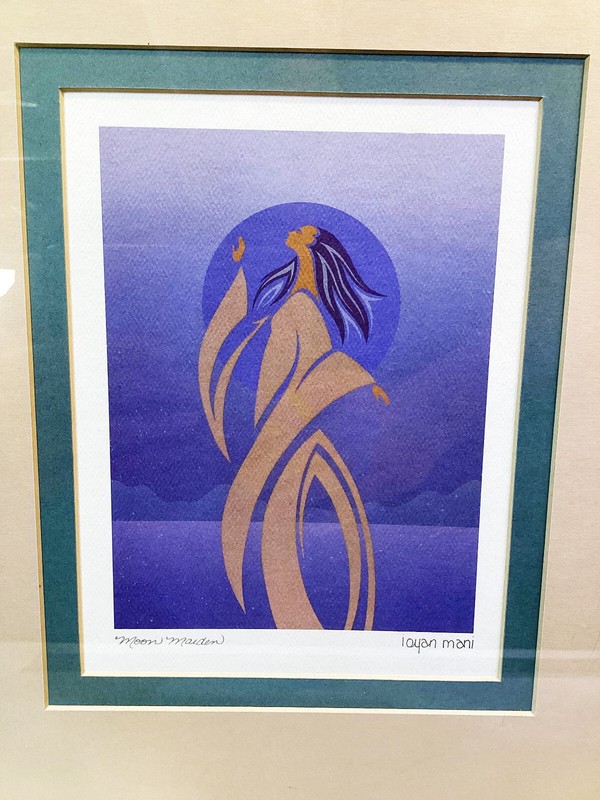 Ioyan Mani Moon Maiden Maxine Noel Original Art Print gallery