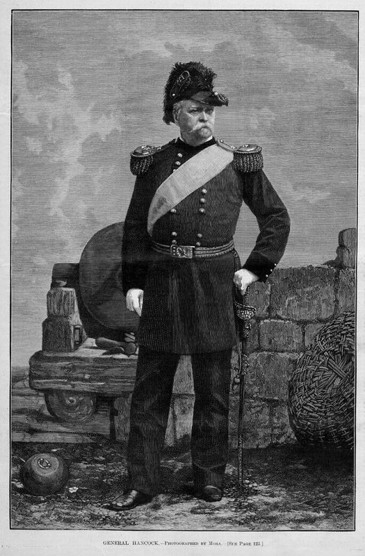 General Hancock With Sword Portrait, Soldier Hancock