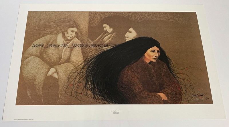 Frank Howell Standing Rock Women Signed & Numbered Limited Edition with coa