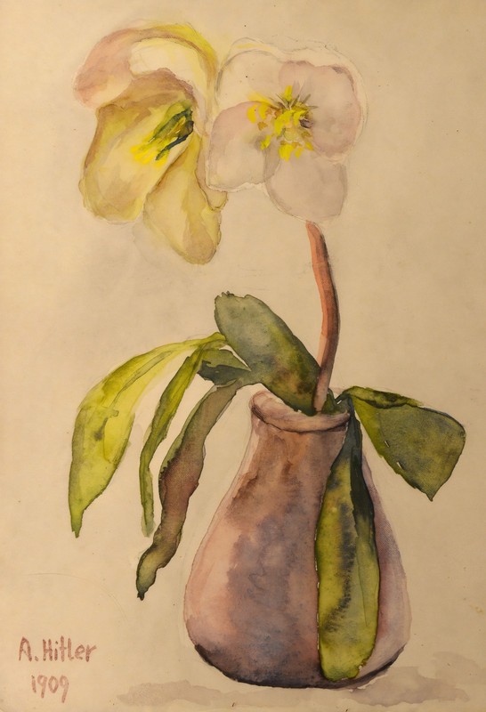 Adolf Hitler: Flower Still Life 22×30 Archival Quality Fine Art Print