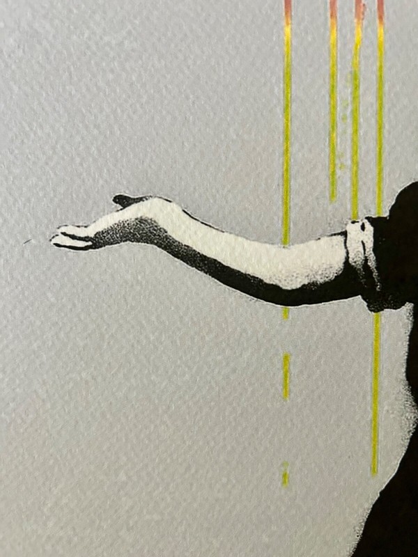 Banksy "Nola, Umbrella Girl" Off Set Lithograph 134/150 gallery