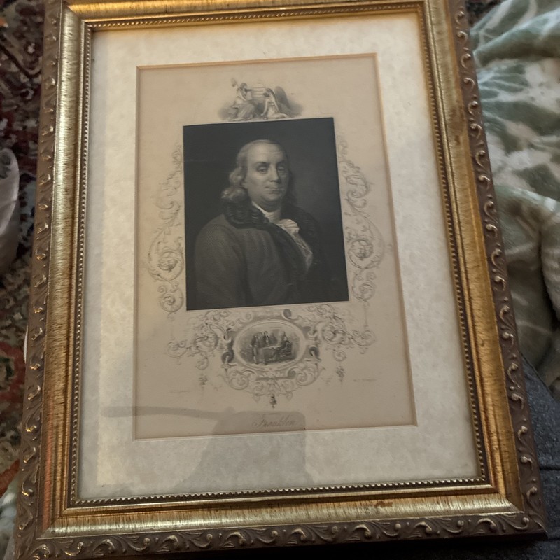 Benjamin Franklin Framed Print