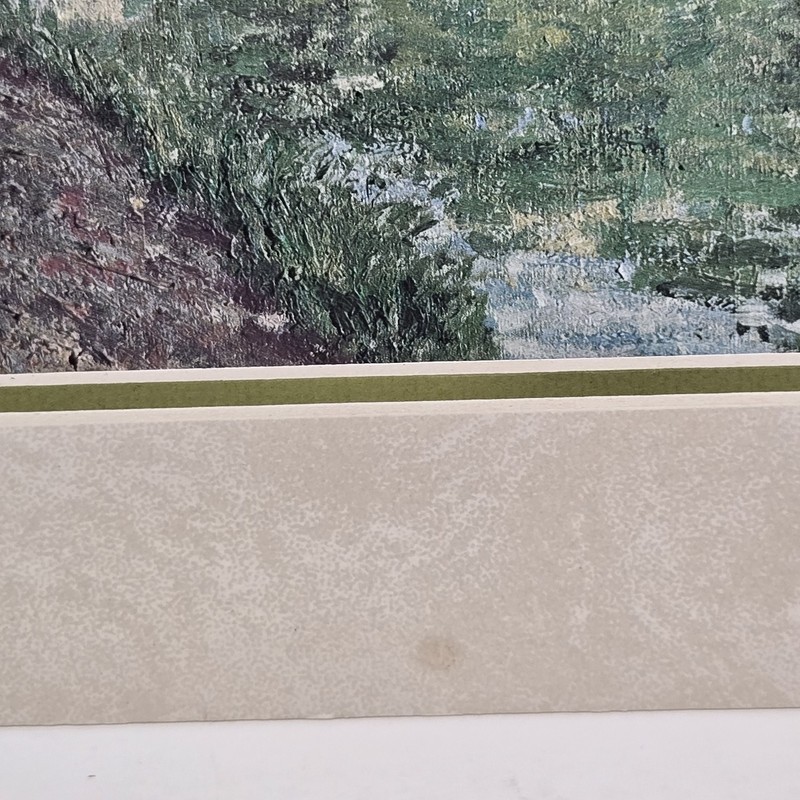 Camille Pissarro "The Canal at Moret" Vintage Print French Impressionist - CH562 gallery