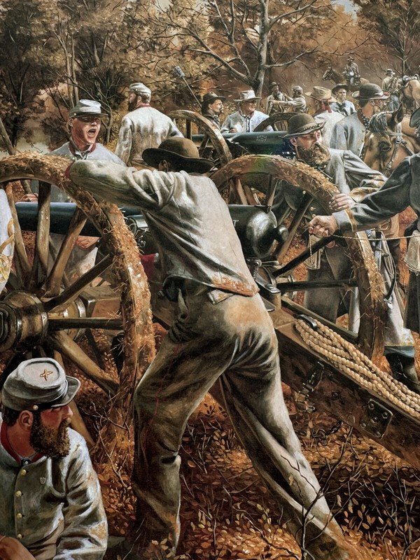 Rick Reeves "Devil on the River" 366/950 Civil War Print Rare COA gallery