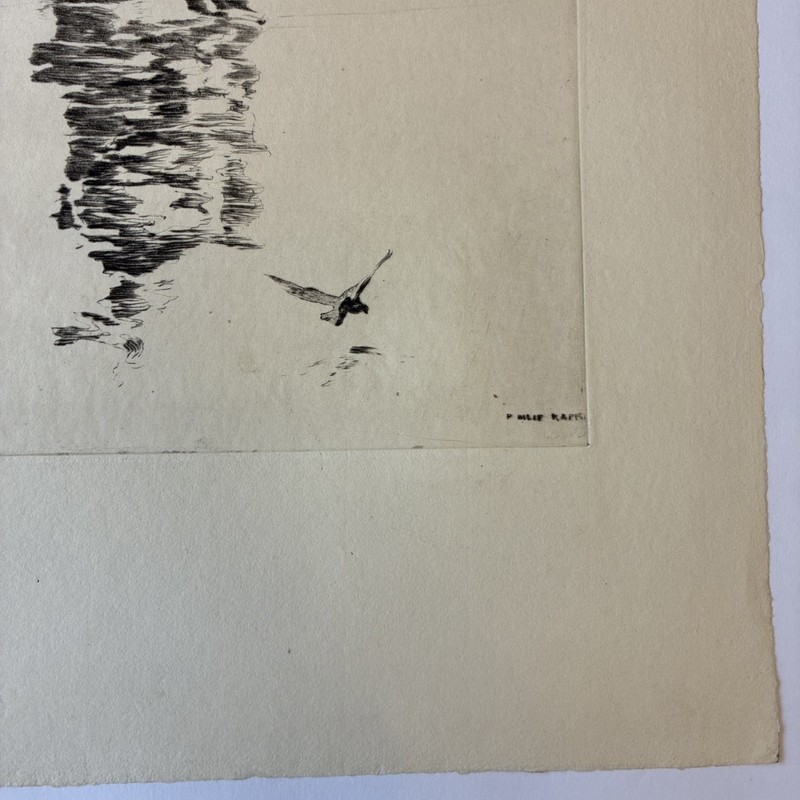 Philip Kappel Etching “In the Caribbean" Sailboat gallery