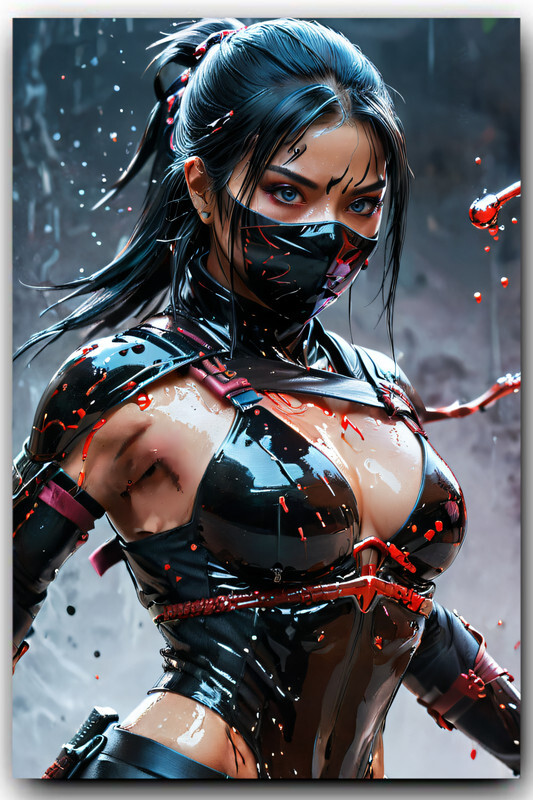 Rogue Assassin 4 x 6 inch Exclusive Art Print Collectible Photo 10118