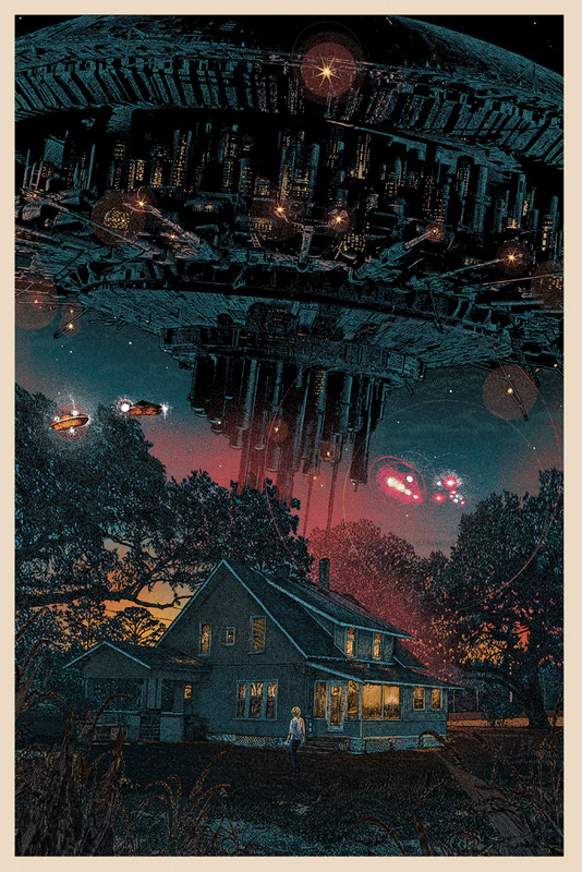 Close Encounters of the Third Kind Movie Variant Poster Print Art 24×36 Mondo