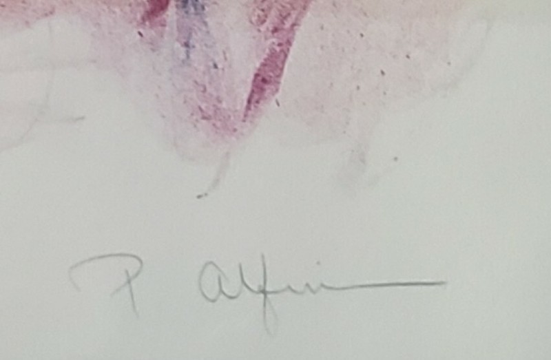 Hand Signed Philippe Alfieri - 177/200 - Young Boy Clown - Lithograph Art Print gallery
