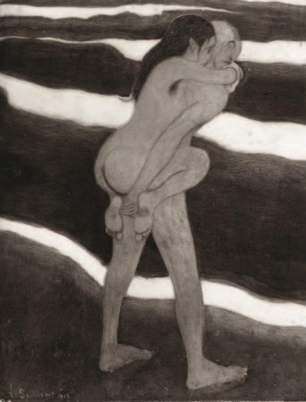 Léon Spilliaert – Nude Swimmers at the Beach (1917) – 17″ x 22″ Fine Art Print