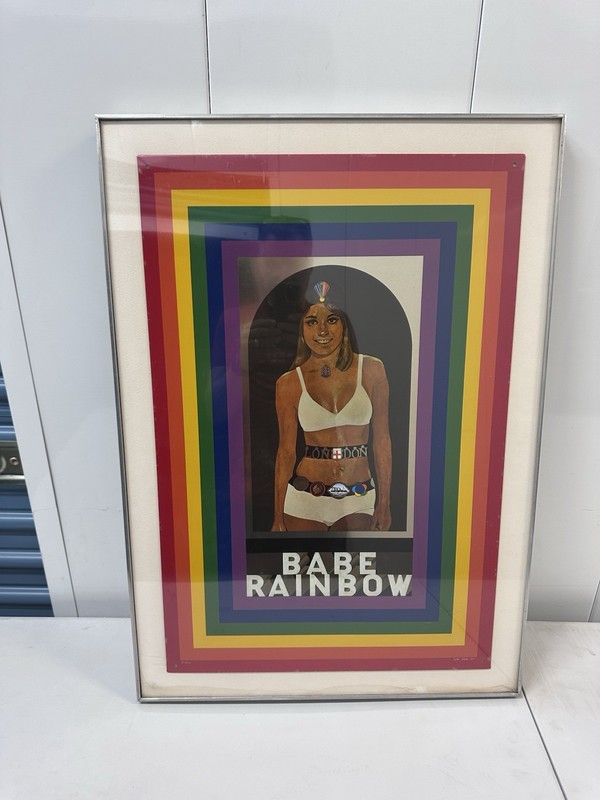 Special Rare Subset Babe Rainbow Peter Blake Screenprint On Tin Numbered 30/100