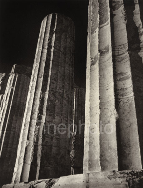 1936 Vintage LENI RIEFENSTAHL Pilars Ruins PARTHENON Athens GREECE Photo Gravure