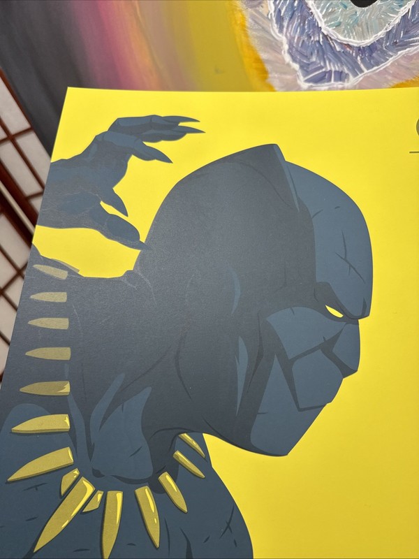 BLACK PANTHER Art Print Poster 018 Stan Lee Jack Kirby Greymatter MARVEL 16x20 P gallery