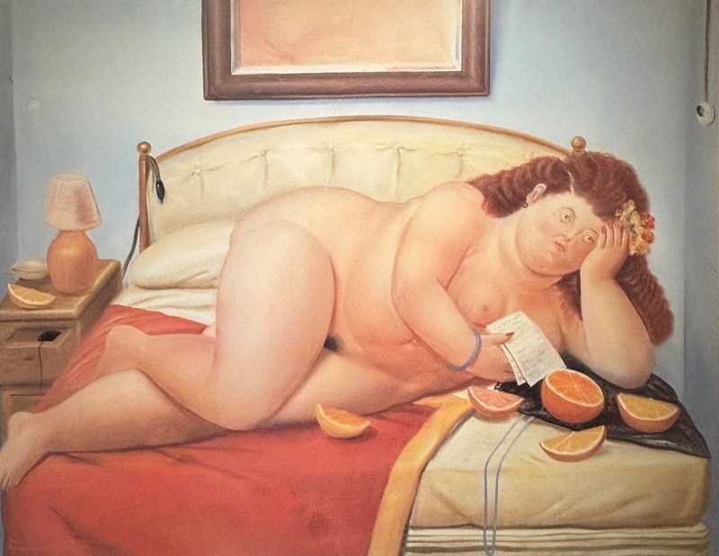 FERNANDO BOTERO"LETERA,1976"PALAZZO DELLE ESPOSIZIONI ROMA Exhibition poster gallery