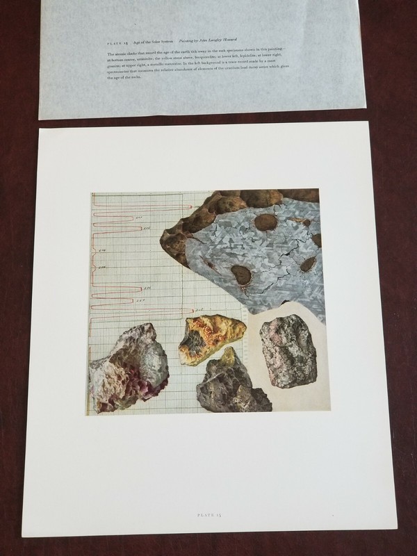 Age Of The Solar System Plate 15 by John Langley Howard 11×13 Art Science Print