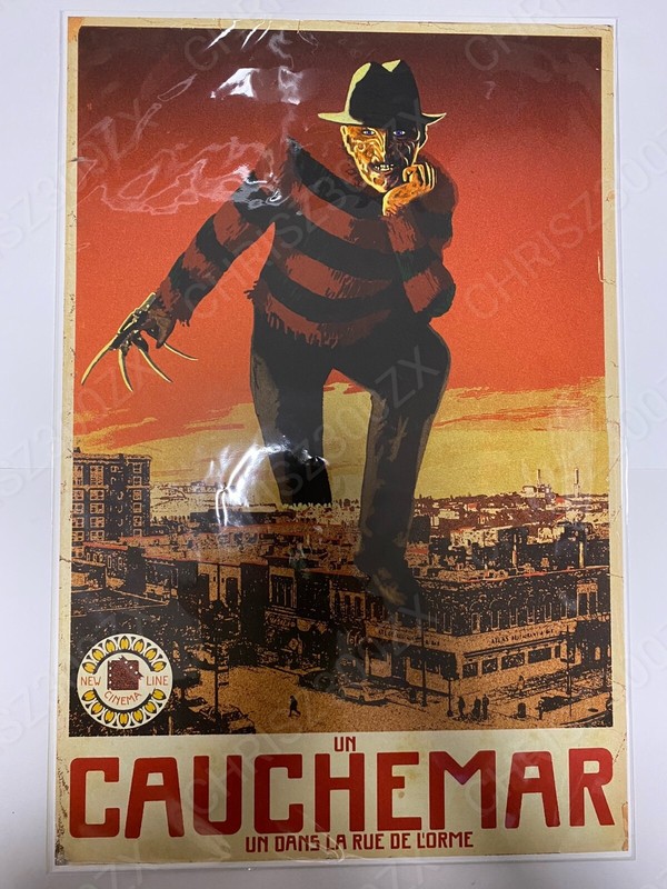 A Nightmare on Elm Street Todd Alcott Movie Poster Giclee Print Art 24×36 Mondo