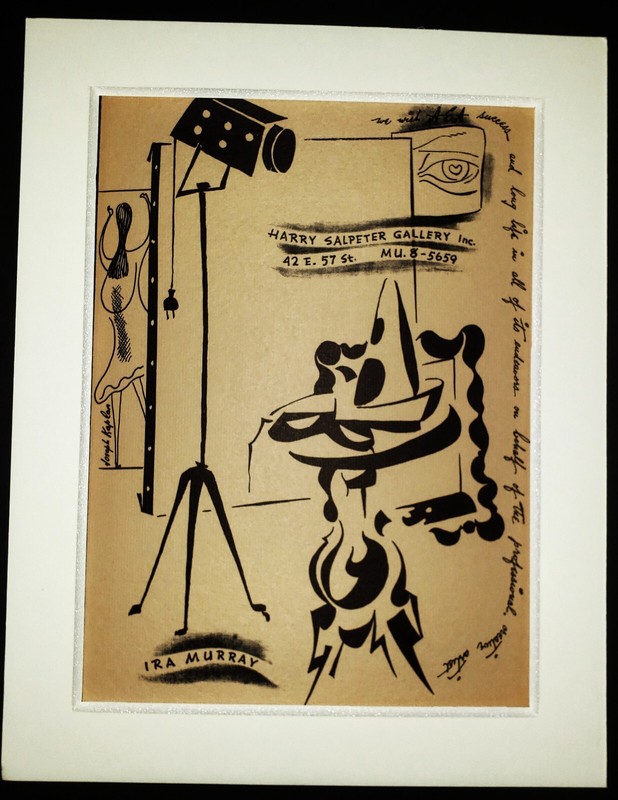 JOSEPH KAPLAN (1900-1980) Original SIGNED Limited Edition Lithograph WPA