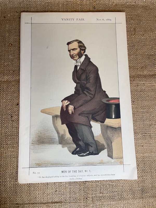 1869-73 Vanity Fair Men of the Day Lithographs Original 18 different Portraits