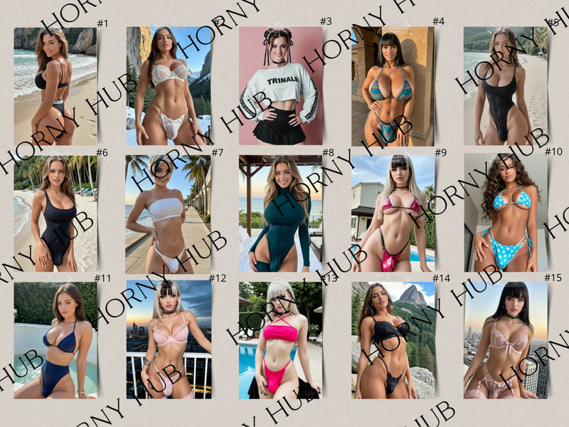 NUDE WOMEN LOT OF 15 gallery