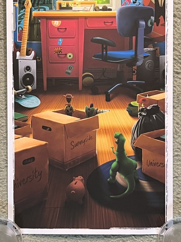 Toy Story 3 Pixar Disney Tom Hanks Movie Art Print Poster Mondo Ben Harman gallery