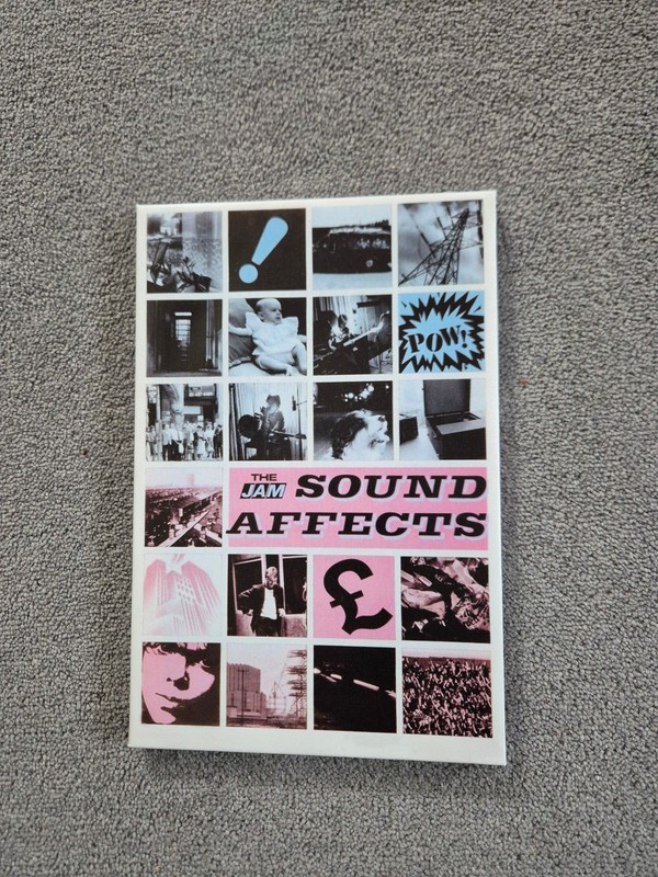 The Jam – Sound Affects Canvas Wall Plaque – 20x30cm