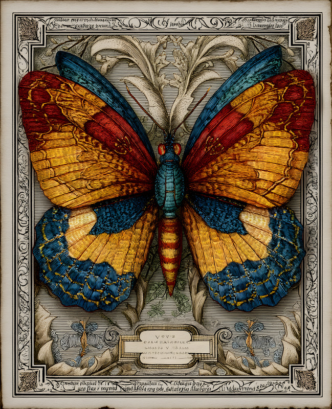 8×10 Fine Art Print – Decorative Illustration Artwork – 593257926