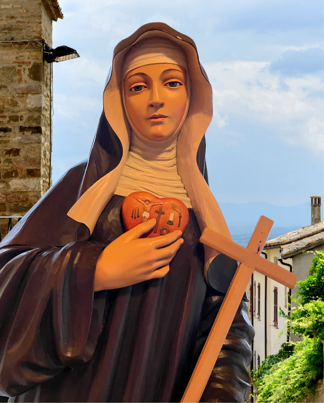 Saint Clare of Montefalco 8 by 10 Print New
