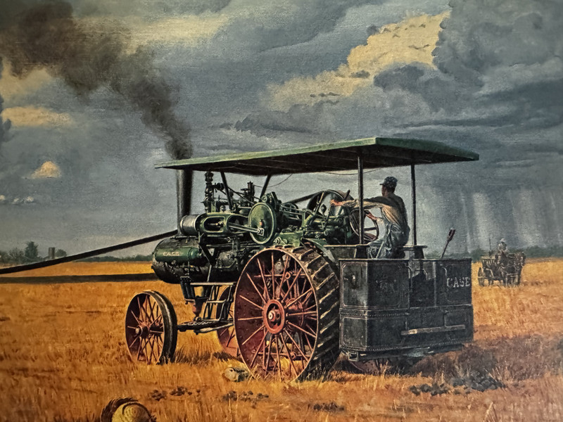 Mort Kunstler STROUD FARM Kansas 1917 S&N Lithograph 1976 1151/2000 & Paperwork gallery